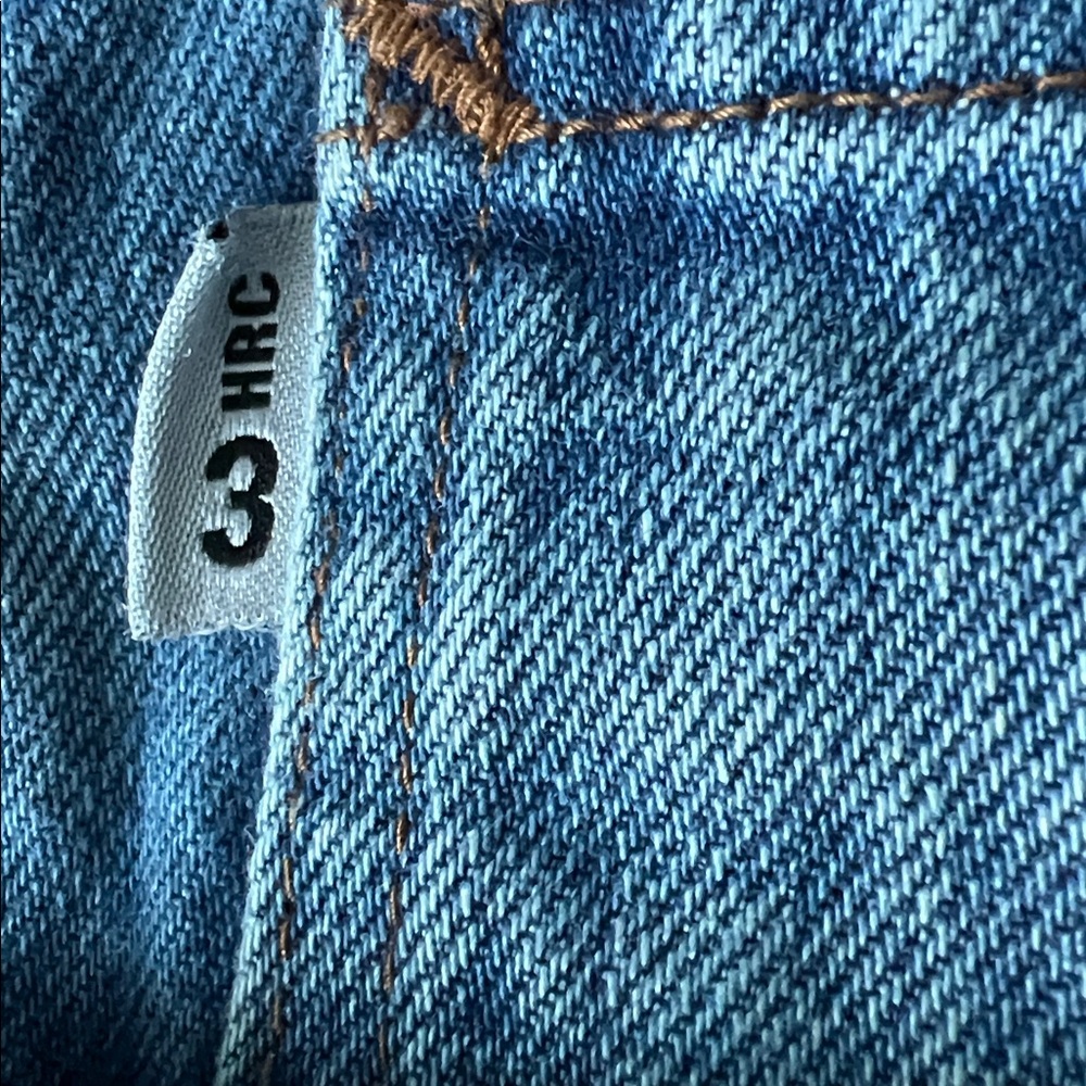 Carhartt Men's Flame Resistant Light Blue Jeans - 48x30 - Picture 8 of 14
